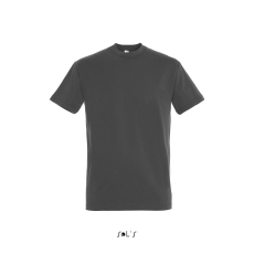 SOL'S Imperial- férfi környakú póló (sötét szürke, 3XL)