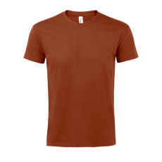 SOL'S Imperial- férfi környakú póló (terracotta, L)
