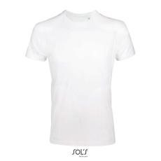 SOL'S Imperial Fit - férfi környakú testhezálló póló (white, M)