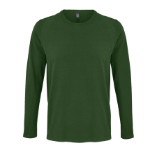 SOL'S Imperial LSL Men - hosszú ujjú póló (bottle green, 2XL) munkaruha