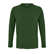 SOL'S Imperial LSL Men - hosszú ujjú póló (bottle green, S)