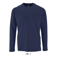 SOL'S Imperial LSL Men - hosszú ujjú póló (french navy, XS) munkaruha