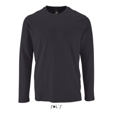 SOL'S Imperial LSL Men - hosszú ujjú póló (mouse grey, 3XL)