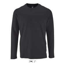 SOL'S Imperial LSL Men - hosszú ujjú póló (mouse grey, M) munkaruha