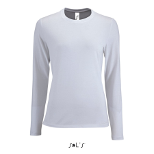 SOL'S Imperial LSL Women - hosszú ujjú póló (white, 2XL) munkaruha