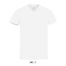 SOL'S Imperial V Men - v-nyakú póló (white, S) munkaruha