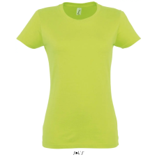 SOL'S Imperial Women - környakú póló (apple green, S) munkaruha