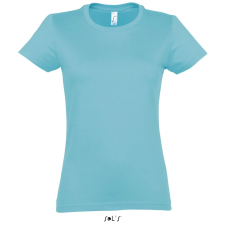 SOL'S Imperial Women - környakú póló (Caribbean Blue, S) munkaruha