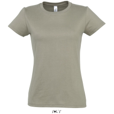 SOL'S Imperial Women - környakú póló (khaki, L)