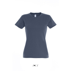SOL'S Imperial Women - környakú póló (navy, 3XL)