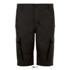 SOL'S Jackson - férfi bermuda rövidnadrág (black, 40)