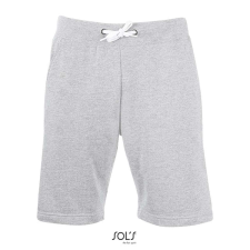 SOL'S June - férfi rövidnadrág (grey melange, 2XL) munkaruha