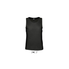 SOL'S Justin - férfi trikó (deep black, L)