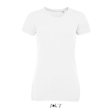 SOL'S Millenium Women - környakú póló (white, XL) munkaruha