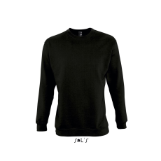 SOL'S New Supreme - unisex pulóver (black, L)