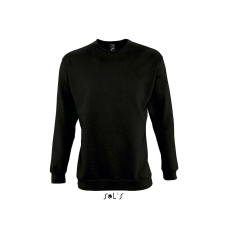 SOL'S New Supreme - unisex pulóver (black, M) munkaruha