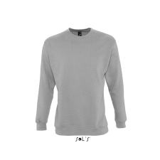 SOL'S New Supreme - unisex pulóver (grey melange, L) munkaruha