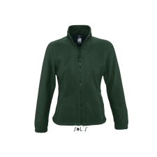 SOL'S North Women - zipzáros gyapjú dzseki (fir green, XL) női pulóver, kardigán