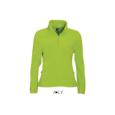 SOL'S North Women - zipzáros gyapjú dzseki (lime, XL)