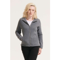 SOL'S North Women - zipzáros gyapjú dzseki (white, S)