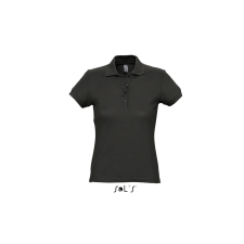 SOL'S Passion - női póló (black, L) munkaruha