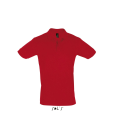SOL'S Perfect Men - galléros póló (red, L)
