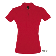 SOL'S Perfect Women - galléros póló (red, S) munkaruha