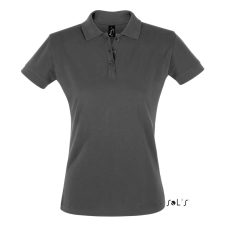 SOL'S Perfect Women - galléros póló (sötét szürke, XL) munkaruha