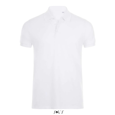 SOL'S Phoenix Men - gyapjú-elasztán galléros póló (white, 3XL)