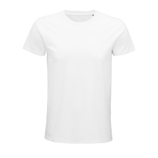 SOL'S Pioneer Men - környakas testhezálló jersey póló (white, 3XL) munkaruha