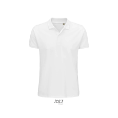 SOL'S Planet Men - galléros póló (white, S)