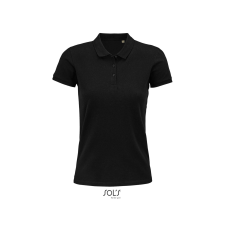 SOL'S Planet Women - galléros póló (black, 3XL) munkaruha