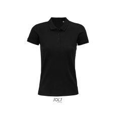 SOL'S Planet Women - galléros póló (black, S)