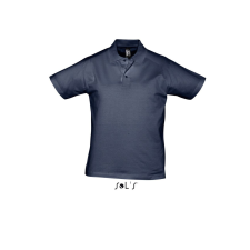 SOL'S Prescott Men - galléros póló (french navy, XL) munkaruha