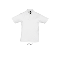 SOL'S Prescott Men - galléros póló (white, 3XL) munkaruha