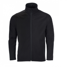 SOL'S Race Men - softshell zipzáros dzseki (black, M)