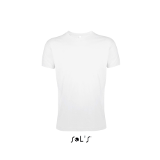 SOL'S Regent Fit - férfi környakú testhezálló póló (white, S)