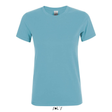 SOL'S Regent - női környakú póló (atoll blue, L)