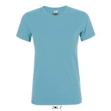 SOL'S Regent - női környakú póló (atoll blue, M) munkaruha