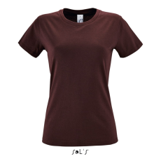 SOL'S Regent - női környakú póló (burgundi, 2XL)