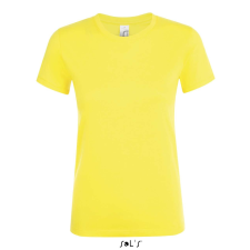 SOL'S Regent - női környakú póló (lemon, 2XL) munkaruha