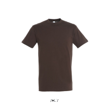 SOL'S Regent - unisex környakú póló (chocolate, L) munkaruha