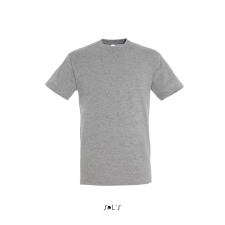 SOL'S Regent - unisex környakú póló (grey melange, 3XL) munkaruha