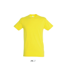SOL'S Regent - unisex környakú póló (lemon, M) munkaruha
