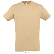 SOL'S Regent - unisex környakú póló (sand, XL) munkaruha