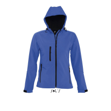 SOL'S Replay Women - kapucnis softshell dzseki (royal kék, 2XL) munkaruha
