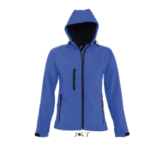 SOL'S Replay Women - kapucnis softshell dzseki (royal kék, XL)