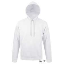 SOL'S Snake - unisex kapucnis pulóver (white, XL) munkaruha