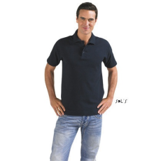 Sol\\\'s SOL'S SPRING II (SO11362) rövid ujjú férfi galléros póló, fésült pamut oldalvarrott, 100% Pamut