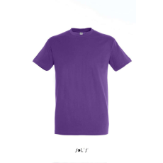 SOL'S SOL&- 039;S REGENT unisex kereknyakú rövid ujjú pamut póló SO11380, Light Purple-S